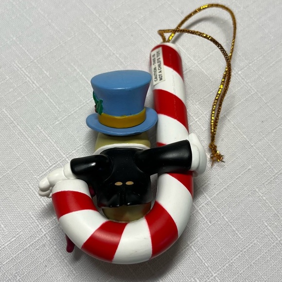 Disney Grolier DCO Jiminy Cricket Christmas Holiday Tree Ornament. Collectible - Picture 3 of 3